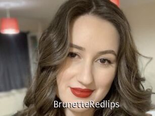 BrunetteRedlips