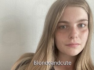 Blondeandcute