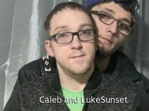 Caleb_and_LukeSunset