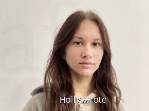 Holliswrote