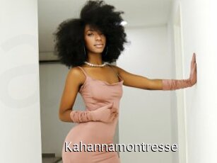 Kahannamontresse