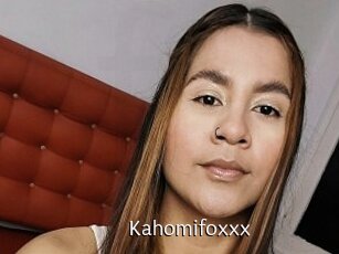 Kahomifoxxx