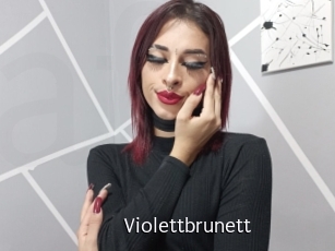 Violettbrunett